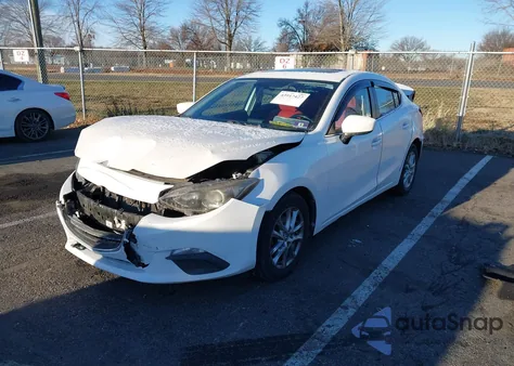 2014 Mazda Mazda3 I Touring from USA, damaged, VIN JM1BM1V7XE1126831